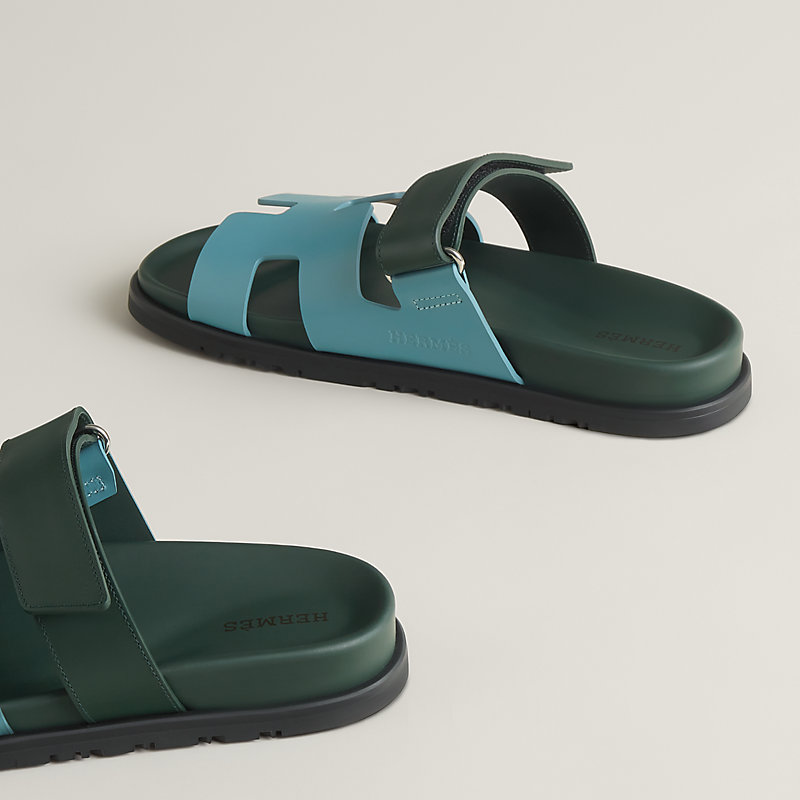 Chypre sandal - Blue | Hermès USA